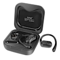 Miniatyrbillede 1 af 5: Bluetooth-hovedtelefoner Open Design Touch Control med etui inkluderet LinQ Black Svart