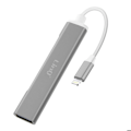 Miniatyrbillede 2 af 2: Lightning-adapter til 2 USB-porte og 1 Lightning-port - LinQ - Sort