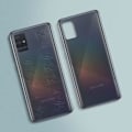 Miniatyrbillede 3 af 4: Samsung Galaxy A51 battericover Sort erstatningsbagcover sort