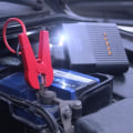Pikkukuva 2 / 4: 4smarts PitStop ulkoinen akku 8800 mAh auton akun tehostin integroitu ilmakompressori ja LED-valo - musta Svart