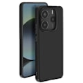 Miniatyrbillede 2 af 5: Coque til Xiaomi Redmi Note 14 5G Silikone Blød Tynd Belægning Mayaxess Sort Svart