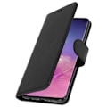 Miniatyrbillede 2 af 4: Smartphone cover - AVIZAR - Samsung Galaxy S10 - Wallet case - Silicone gel - Video stand Svart