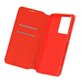 Miniatyrbillede 1 af 4: Samsung Galaxy S21 Ultra Case Folio Wallet Stand Funktion Rød Röd