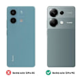 Pikkukuva 4 / 6: Kotelo Xiaomi Redmi Note 13 Pro 4G:lle - AVIZAR - Lompakko- ja videotuki - Midnight Blue Blå