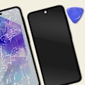 Miniatyrbillede 4 af 4: LCD-skærm til Samsung Galaxy A55 med touchscreen og Relife sort chassis Svart