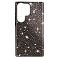 Pikkukuva 1 / 4: Glitter kotelo Samsung Galaxy S23 Ultra Semi-riid Spark Case mustalle