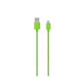 Pikkukuva 1 / 4: Micro-USB - USB-A - Jaym - 1,5m - 2,4A - Lataus ja Synkronointi - Vihreä