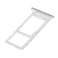 Miniatyrbillede 3 af 4: Tiroir til SIM-kort til Samsung Galaxy A51 Nano SIM + Micro-SD Original Samsung Hvid Vit