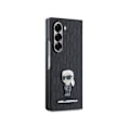 Miniatyrbillede 2 af 4: Coque Beskyttelse Foldsammen til Galaxy Z Fold 6 Saffiano Monogram Ikonik Karl Lagerfeld Sort Svart