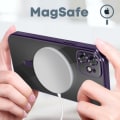 Miniatyrbillede 3 af 4: MagSafe iPhone 12 etui Silikone Lilla Magsafe etui