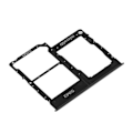 Miniatyrbillede 2 af 4: Samsung Galaxy A31 SIM-kortbakke 2x Nano SIM og Micro SD erstatning Sort Sort