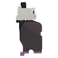 Miniatyrbillede 2 af 4: Reservedel Original NFC Antenne til Samsung Galaxy S23 Service Pack Samsung Sort