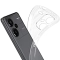 Miniatyrbillede 4 af 6: Etui til Xiaomi Redmi Note 13 Pro Plus Soft Silicone Slim Design Transparent Transparent