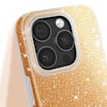 Miniatyrbillede 4 af 6: Glitrende Stødabsorberende Cover til iPhone 16 Pro i Guld Gul