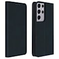 Pikkukuva 2 / 4: Samsung S21 Ultra - AVIZAR - Lompakkotuki Videotuki - Magneettisulku - Yönsininen Midnattsblå
