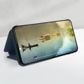 Miniatyrbild 3 av 4: Hus - AVIZAR - Xiaomi Redmi Note 10 / Note 10s - Fönster Display - Videostöd - Hårdskydd Midnattsblå