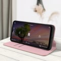 Miniatyrbild 4 av 6: Fodral till Xiaomi Redmi 13C - AVIZAR - Magnetisk flipkorthållare - Rosa Rosa