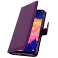 Miniatyrbillede 2 af 4: Housse til Samsung Galaxy A10 - AVIZAR - Folio Etui - Øko-læder - Video Støtte - Lilla Lila