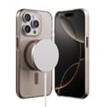 Coque iPhone 15 Pro MagSafe (öken) Crong Clear MAG Pro Ørken