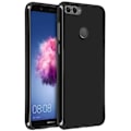 Pikkukuva 2 / 4: Coque - Huawei - P Smart - Silikoni Geeli - Pehmeä - Jälkivapaa - Musta Svart