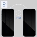 Pikkukuva 4 / 4: Itsekorjautuva iPhone 13 ja 13 Pro -kalvo 3mk SilverProtection+ läpinäkyvä valkoinen