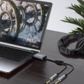 Pikkukuva 3 / 4: Äänisovitin - LinQ - U3532 - USB USBstä 2 Jack 3.5mm - Samanaikainen käyttö - Harmaa