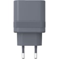 Miniatyrbillede 2 af 4: Lader - Force Power - USB C 65W - Smartphone - Mørkegrå - 2 års garanti Kolgrå