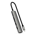 Pikkukuva 4 / 6: Satechi USB-C Slim Multiport 7-in-1 Ethernet 1Gbit Power Delivery 100W Harmaa