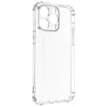 Pikkukuva 2 / 5: iPhone 13 Pro -kotelo - AVIZAR - Pehmeä geelisilikoni - Iskunkestävät vahvistetut kulmat - Läpinäkyvä Transparent