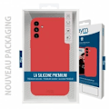 Pikkukuva 3 / 3: JAYM Soft Case Samsung Galaxy A13 4G:lle - Punainen - Täysin Contour Closed Suojaus Röd