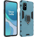 Miniatyrbillede 1 af 4: Coque - OnePlus - 8T - Stødabsorberende - Metalring - Videostativ - Blå Blå