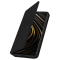 Miniatyrbillede 2 af 4: Housse - AVIZAR - Xiaomi Poco M3 - Øko-læder - Sort - Folio Pung Etui - Magnetisk Svart