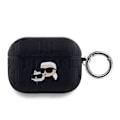 Miniatyrbillede 1 af 3: Coque til AirPods Pro med Karl og Choupette Prægning Karl Lagerfeld Sort Svart