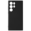 Miniatyrbillede 1 af 6: AVIZAR beskyttelsescover til Samsung Galaxy S24 Ultra - Semi-stiv - Sort - Blød finish Svart