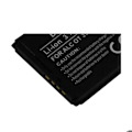 Miniatyrbillede 3 af 3: Ersatzbatteri til Alcatel OT-356 OT-665 700mAh 3,7V Li-ion Sort Svart