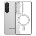 Miniatyrbild 5 av 5: Coque Diamant för Samsung Galaxy A26 MagSafe Contour Strass Silver Grå