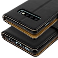 Pikkukuva 4 / 4: Kotelo - Samsung - Galaxy S10 - Lompakko - Kovasuojus - Videotuki Svart