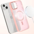 Miniatyrbild 3 av 6: MagSafe-skal för iPhone 14 Matt Frostad Baksida Rosa Räknare Rosa