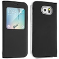 Miniatyrbillede 2 af 4: Window Flip Case til Samsung Galaxy S6 - Sort Cover Svart