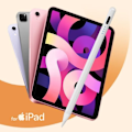 Miniatyrbild 4 av 6: Magnetic Stylus för iPad - ADONIT - SE 2 - Palm Rejection Technology - 10H batteritid - Vit Vit