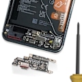 Pikkukuva 4 / 4: USB-C latausliitin Honor Magic 6 Pro Musta Svart