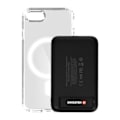 Pikkukuva 2 / 5: iPhone 8, SE 2020 ja SE 2022 kotelo ja Powerbank 5000 mAh Magsafe Swissten Svart