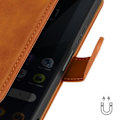 Miniatyrbillede 4 af 5: Etui til Sony Xperia 10 VI - AVIZAR - Camelkortlomme - Semi-stift - Indbygget kortopbevaring kastanj