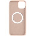 Miniatyrbillede 2 af 5: Beskyttelsescover - AVIZAR - iPhone 15 Plus - Silikone Soft-touch - Lyserød - Skridsikker Puderrosa