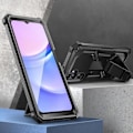 Miniatyrbillede 3 af 5: Carbon Case til Samsung Galaxy A15 Fuld beskyttelse Stødsikker I-Blason Sort Svart