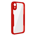 Miniatyrbild 2 av 4: Heltäckande fodral - Apple - iPhone XR - Stötdämpande - Plexiglas - Röd Röd
