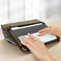 Miniatyrbild 4 av 5: Tabletfodral 10 tum - AVIZAR - Dinosauriemönster - Stöd Funktion - Elastisk Stängning - Universell Dinosauriemönster