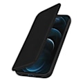 Miniatyrbillede 2 af 4: iPhone 12 Pro Max læder etui Akashi - Sort - Kortholder og videostøttefunktion Svart