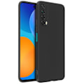 Miniatyrbillede 2 af 4: Beskyttelsescover - AVIZAR - Huawei P Smart 2021 - Fleksibel Silikone Gel - Ultra-tynd - Sort Svart