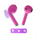 Pikkukuva 3 / 5: Langattomat Bluetooth-kuulokkeet lapsille, turvallinen äänenvoimakkuus, mikrofonilla, Akashi, musta Svart